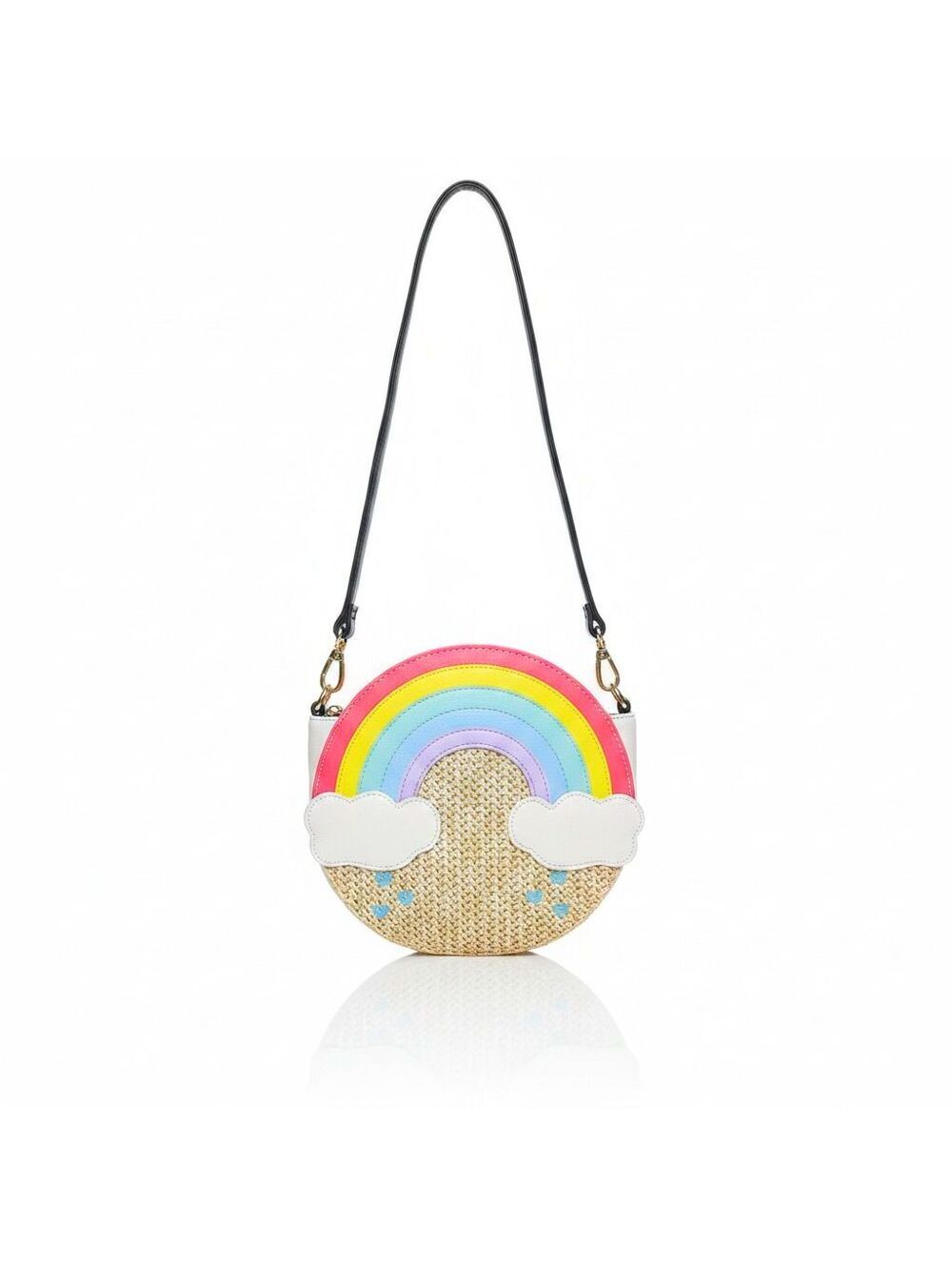 Betsey Johnson Rainbow Crossbody Bag - Very Good Condition